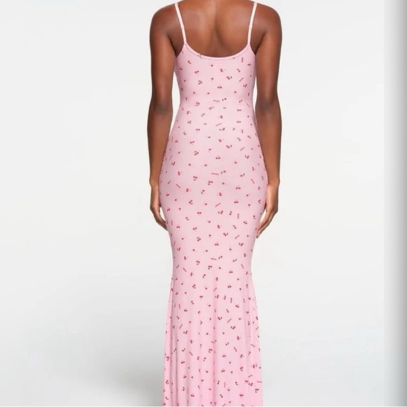 SKIMS Pink Maxi Dress - Picture 2 of 5
